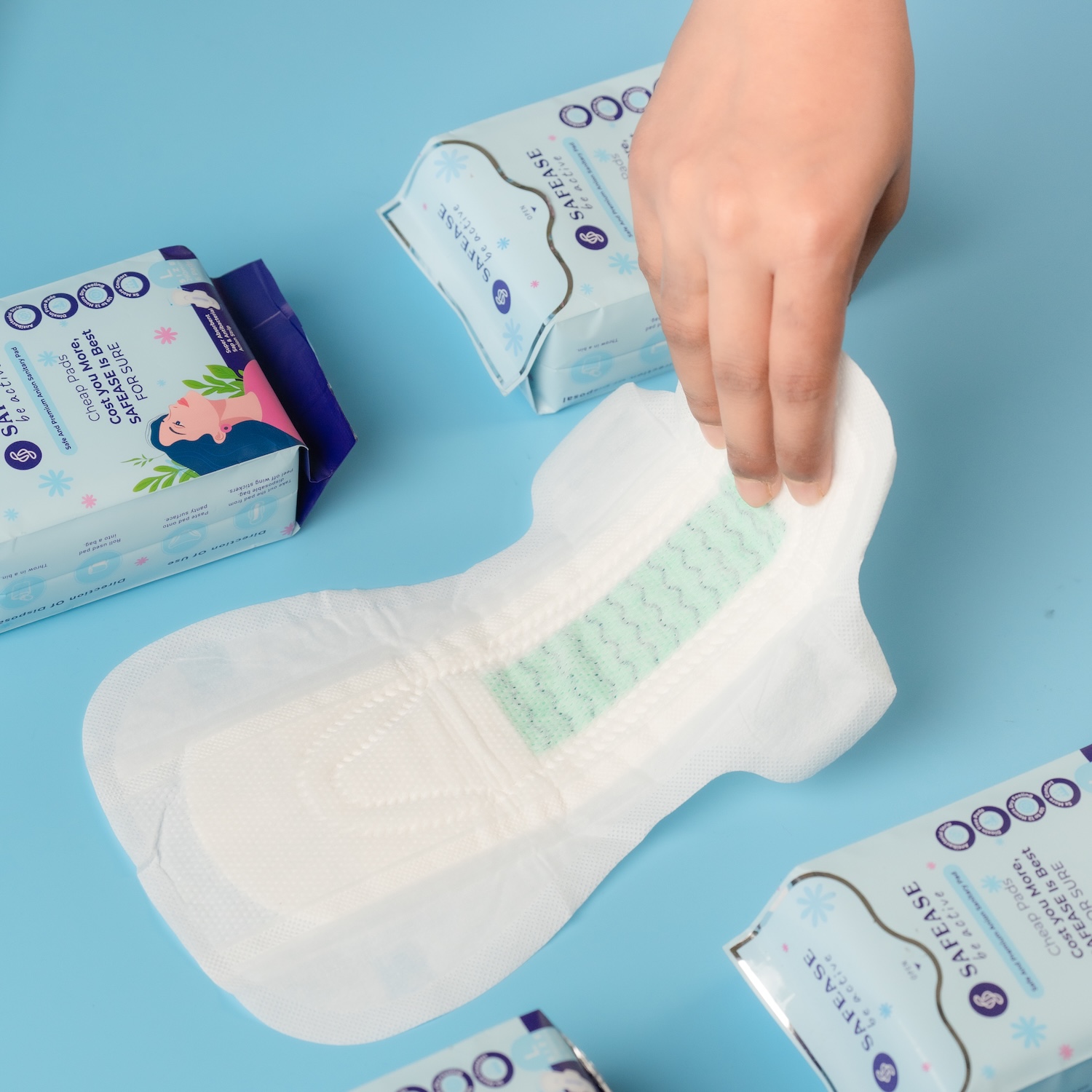 Safease Regular Size, 290 mm ,Packs of 3 (18 pieces) - Image 5